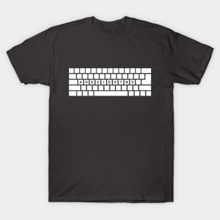 Dvorak Keyboard T-Shirt